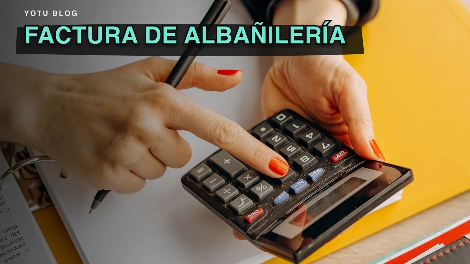 Factura de albañilería: ejemplo por partidas sin precios inventados