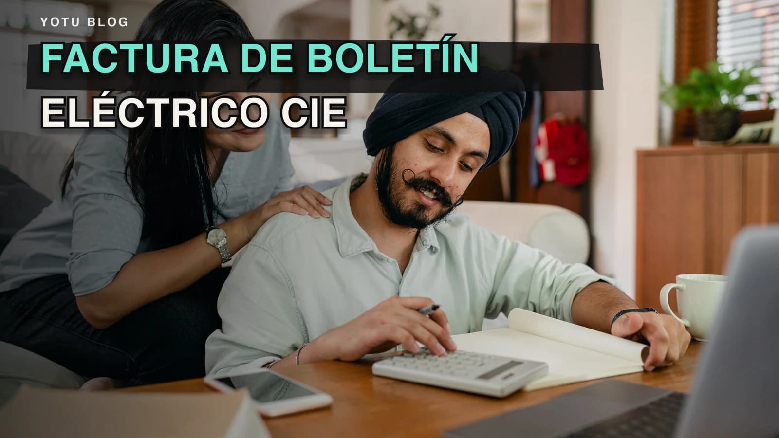 Factura de boletín eléctrico CIE: ejemplo