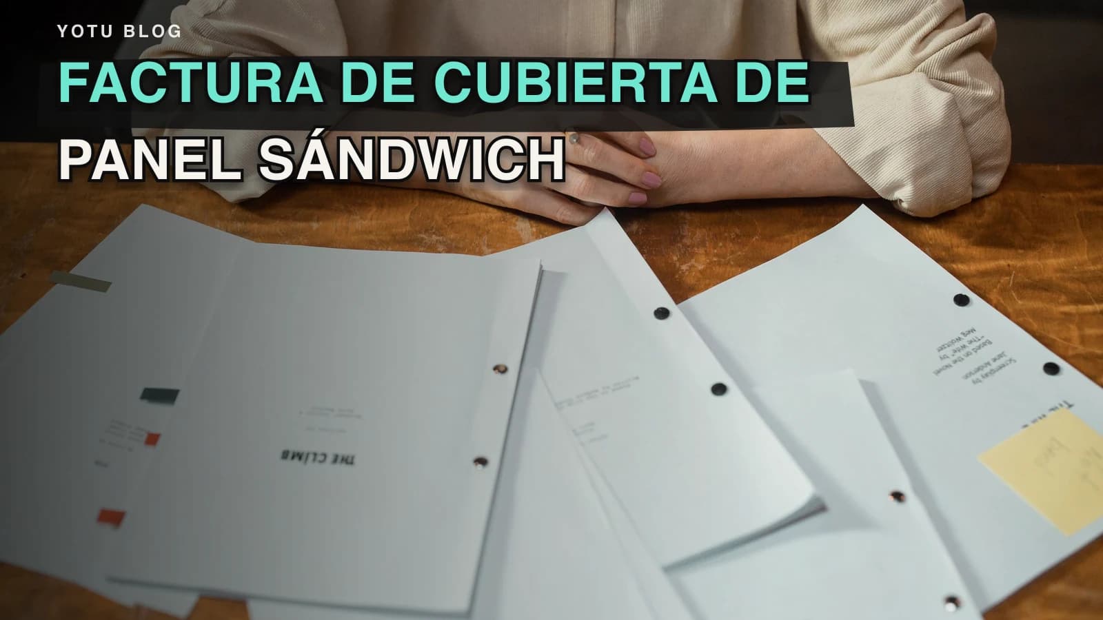Factura de cubierta de panel sándwich: ejemplo