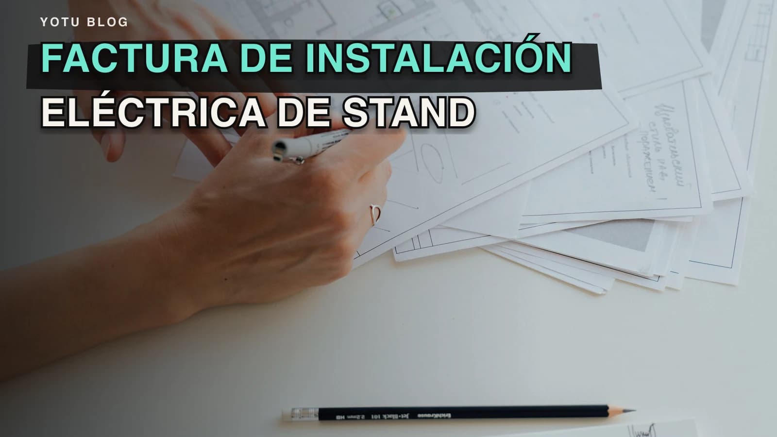 Factura de instalación eléctrica de stand: ejemplo