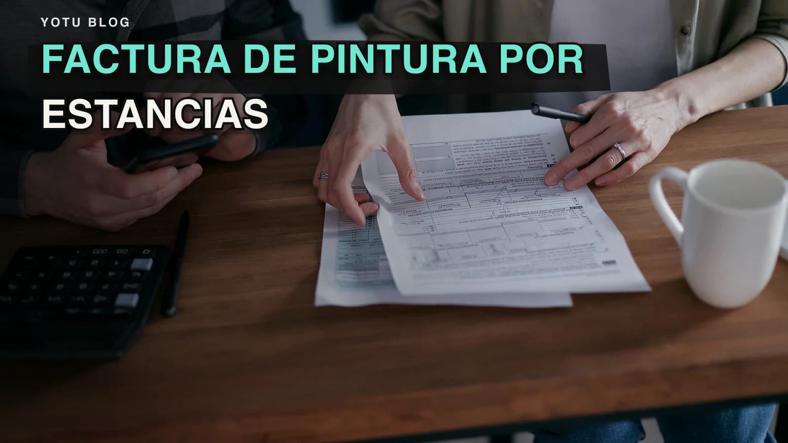Factura de pintura por estancias: ejemplo y conciliación
