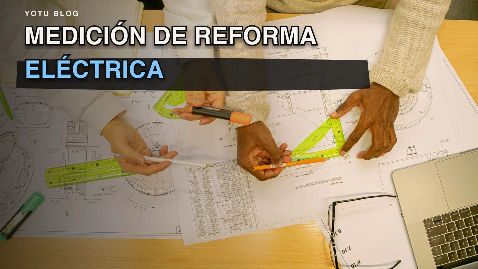 Medición de reforma eléctrica: puntos, circuitos y partidas