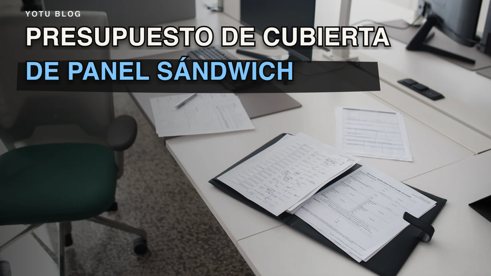 Presupuesto de cubierta de panel sándwich: ejemplo